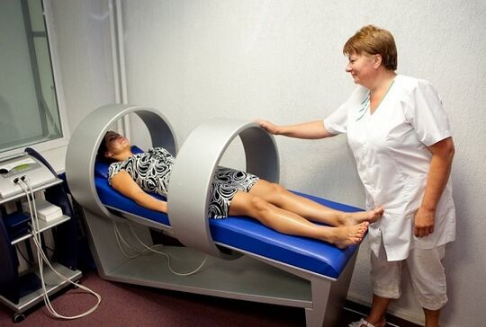 Le procedure magnetiche appartengono al trattamento fisioterapico e costituiscono un corso di 10 sessioni