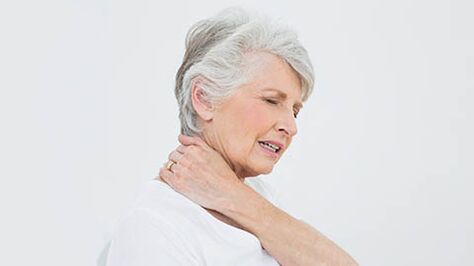 il dolore al collo è la causa dell'osteocondrosi cervicale